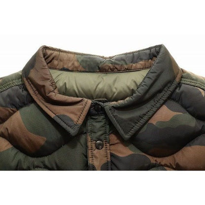 Moncler Nambour Giubbotto 3 Number Down Jacket Camouflage Quilted — view 6