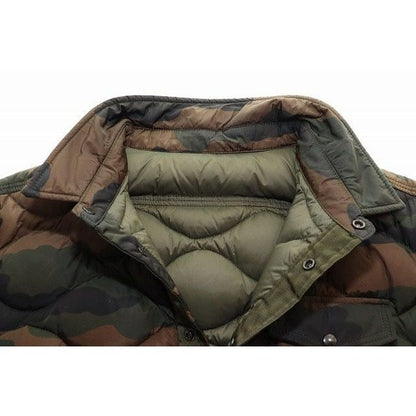 Moncler Nambour Giubbotto 3 Number Down Jacket Camouflage Quilted — view 7