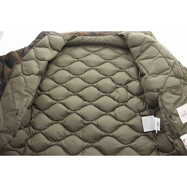 Moncler Nambour Giubbotto 3 Number Down Jacket Camouflage Quilted — view 8