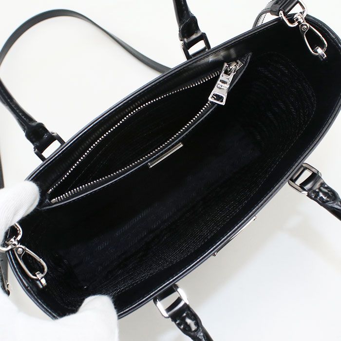 Prada 2WAY Bag 1ba330 Handbag Leather Women