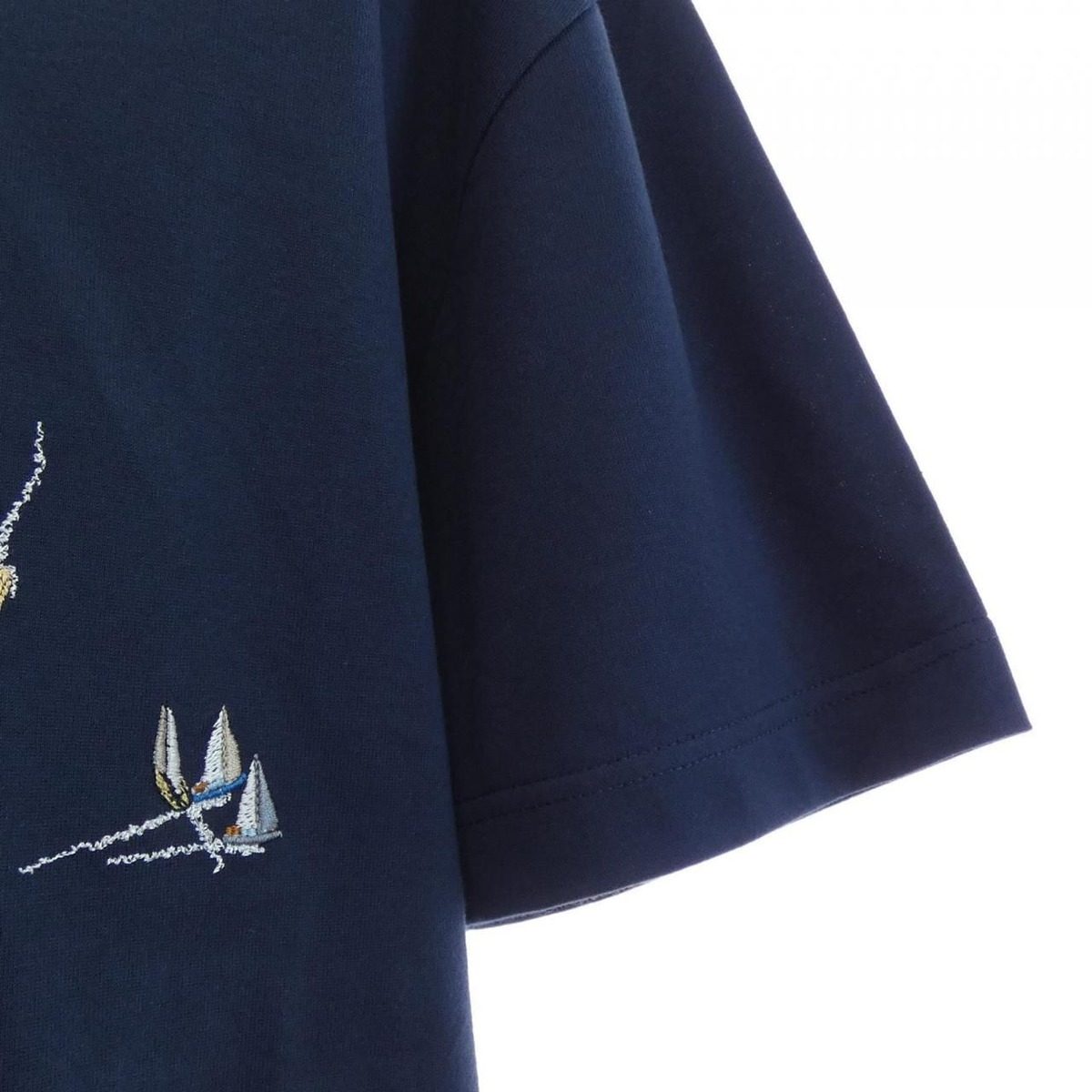 Louis Vuitton Embroidery Cotton T-Shirt — view 6