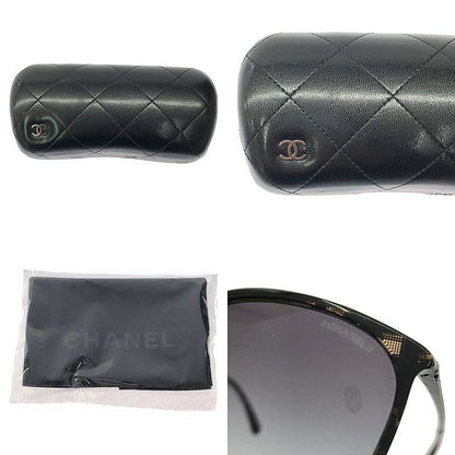 Chanel | Rhinestone Wellington Sunglasses | 56□17 140 | Black | Women