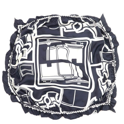 Hermes Coupes Tattoo Coupe Tattoo 100% Silk Full Design Scarf Navy With Box
