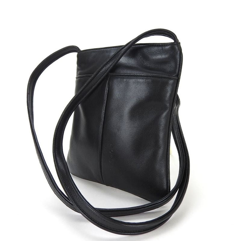 Loewe Mini Shoulder Bag Pochette Crossbody Leather Black Chic Women
