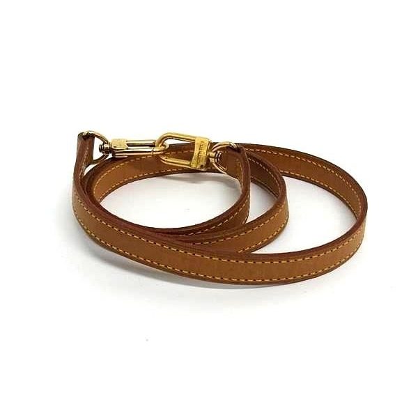 Louis Vuitton Bag Shoulder Strap Brown — view 2