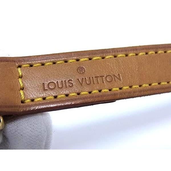 Louis Vuitton Bag Shoulder Strap Brown — view 4