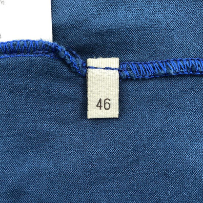 Bottega Veneta Cotton Bicolor Crew Neck T-shirt - 46 - Blue - Mens