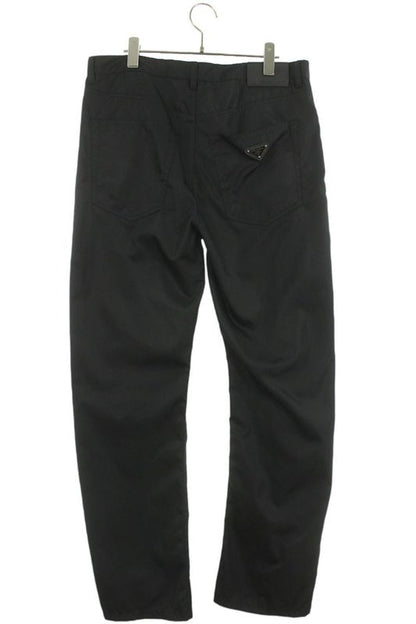 Prada Sph183 Re-nylon Triangle Plate Nylon Long Pants Men 48