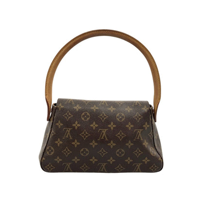 Louis Vuitton Monogram Mini Looping Semi-Shoulder Bag M51147 Brown