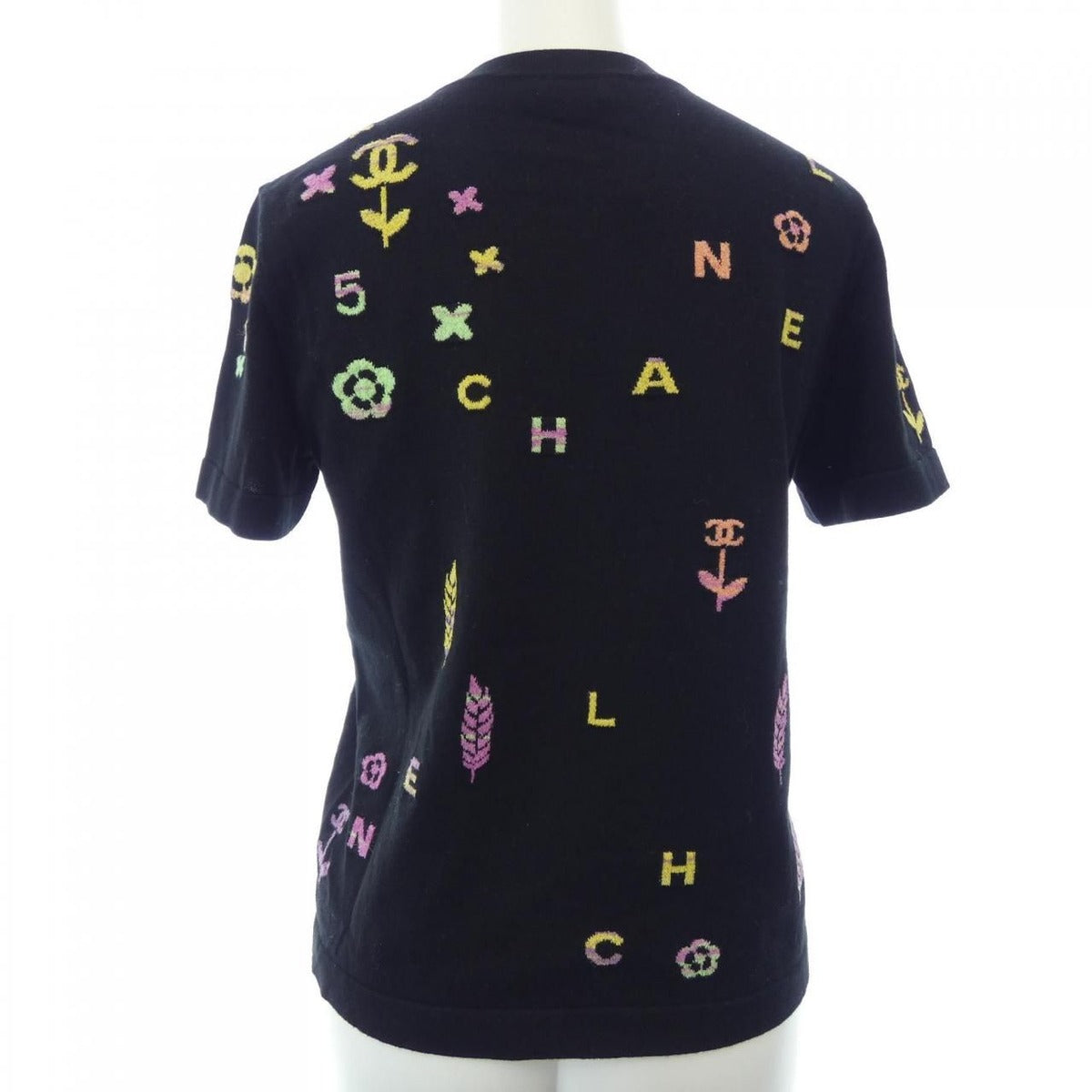 Chanel Knit Top Black 34 Translucency — view 2