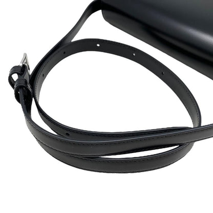 Celine Shoulder Bag Teen Triomphe Bag 188423bf438si Shiny Calfskin Black Silver