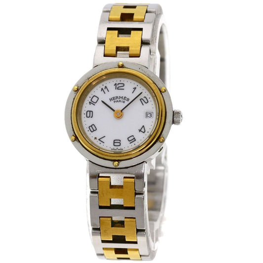 Hermes Clipper Watch SS Ssxgp