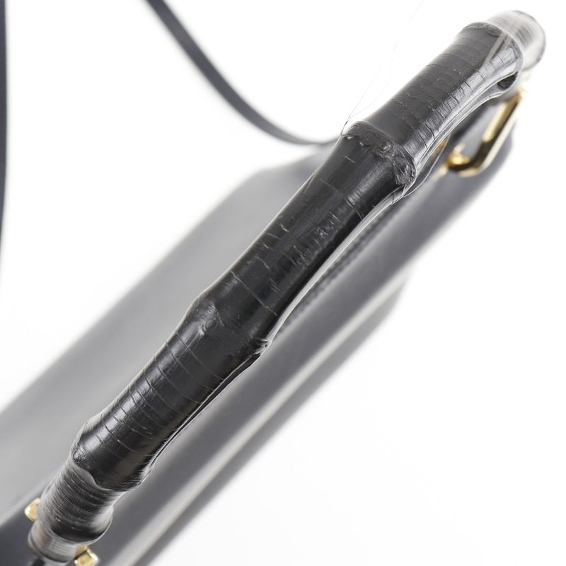 Gucci 001.1887 Calf And Bamboo Ladies Shoulder Bag