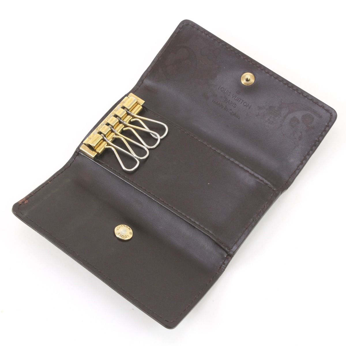 Louis Vuitton Multicles 4 Monogram Vernis Enamel 4 Key Case