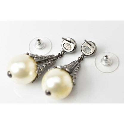 Chanel Pearl Motif Coco Mark Gunmetal — view 3