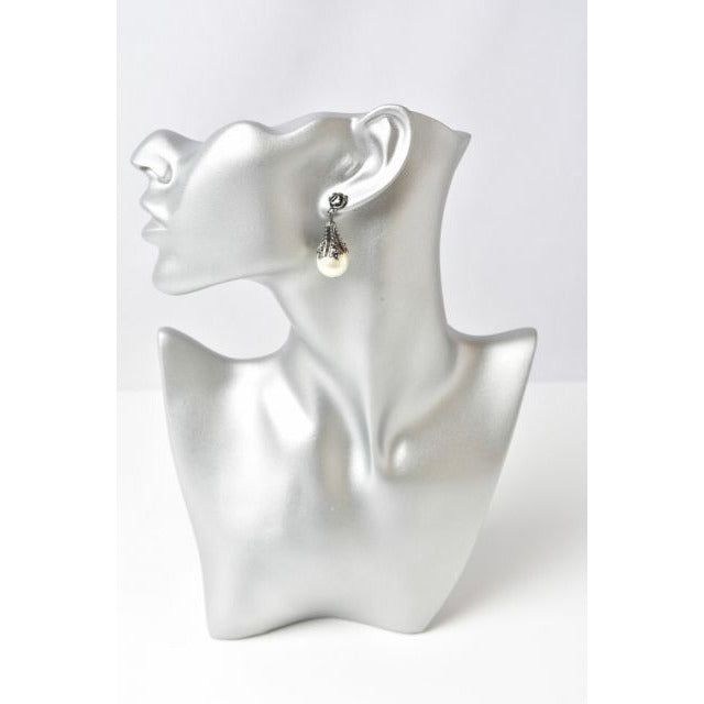 Chanel Pearl Motif Coco Mark Gunmetal — view 4