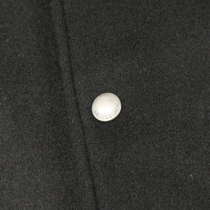 Balenciaga Jacket Logo Embroidery Black Wool Bomber — view 11