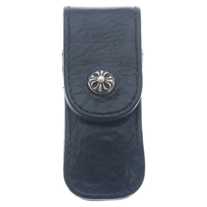 Chrome Hearts Toothpick Case Leather Toe Pick Black Shoulder Bag