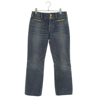 Celine Jane Triomphe Logo Chainf Denim Pants