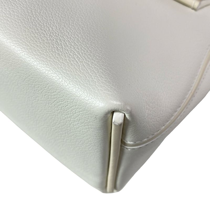 Hermes Sac 24/24 Van Cattle Mini 21 White And Nata Gold Hardware