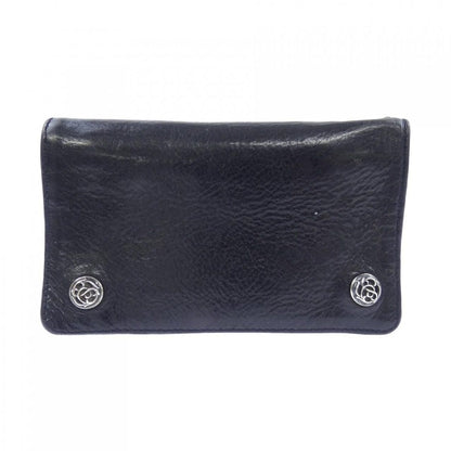 Chrome Hearts 1 Zip Blk Floral 304 Wallet