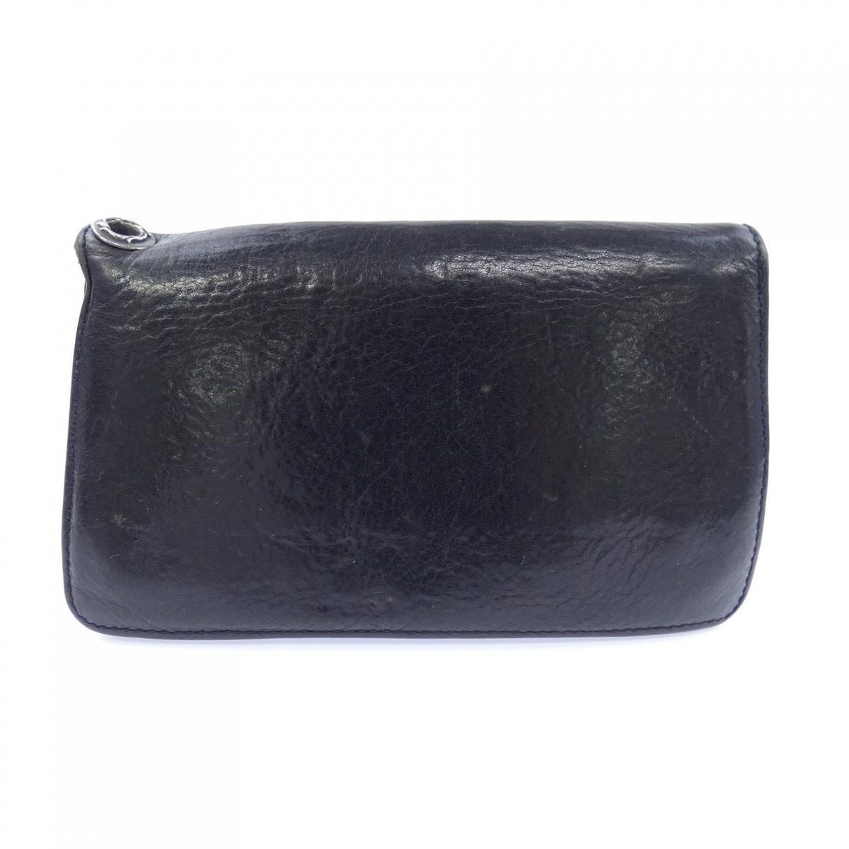 Chrome Hearts 1 Zip Blk Floral 304 Wallet — view 2
