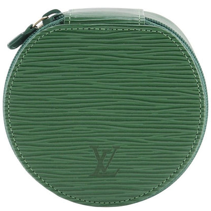 Louis Vuitton Ecrin Bijou 12 Jewelry Case Pouch Epi Leather Borneo Green