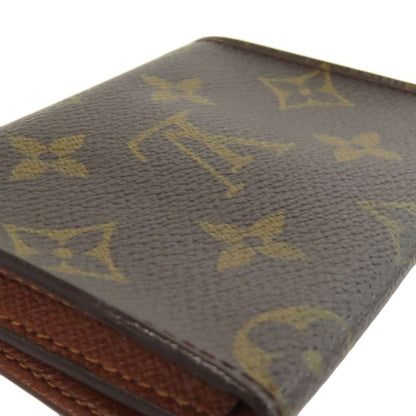 Louis Vuitton M62920 Enveloppe Carte De Visite Card Case Monogram Canvas Women