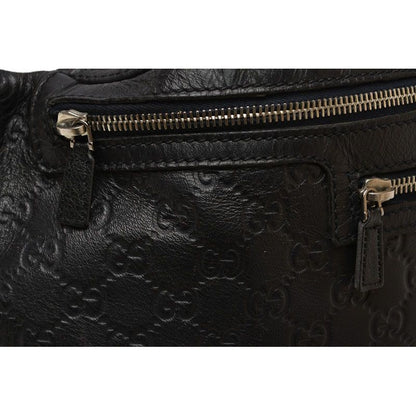 Gucci Body Bag Waist Pouch Guccissima GG Navy Men — view 4