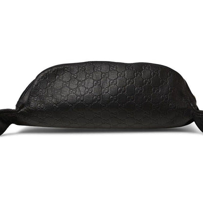 Gucci Body Bag Waist Pouch Guccissima GG Navy Men — view 7