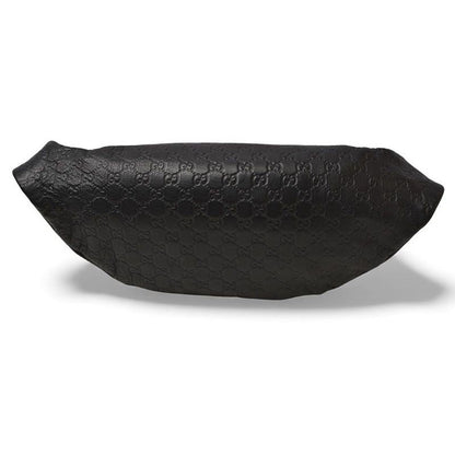 Gucci Body Bag Waist Pouch Guccissima GG Navy Men — view 8