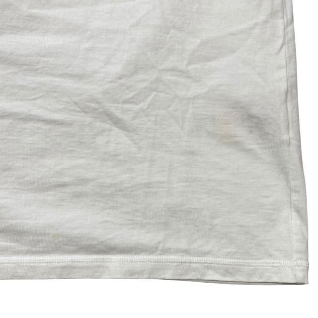 Hermes 2e4513du Top Dress Short Sleeves Grand Tralala Print Cotton White (size