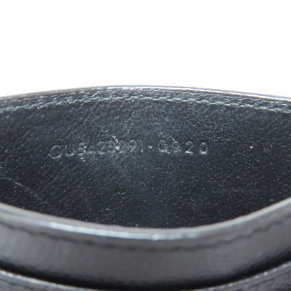 Saint Laurent V-stitch Logo Card Case Calf Women