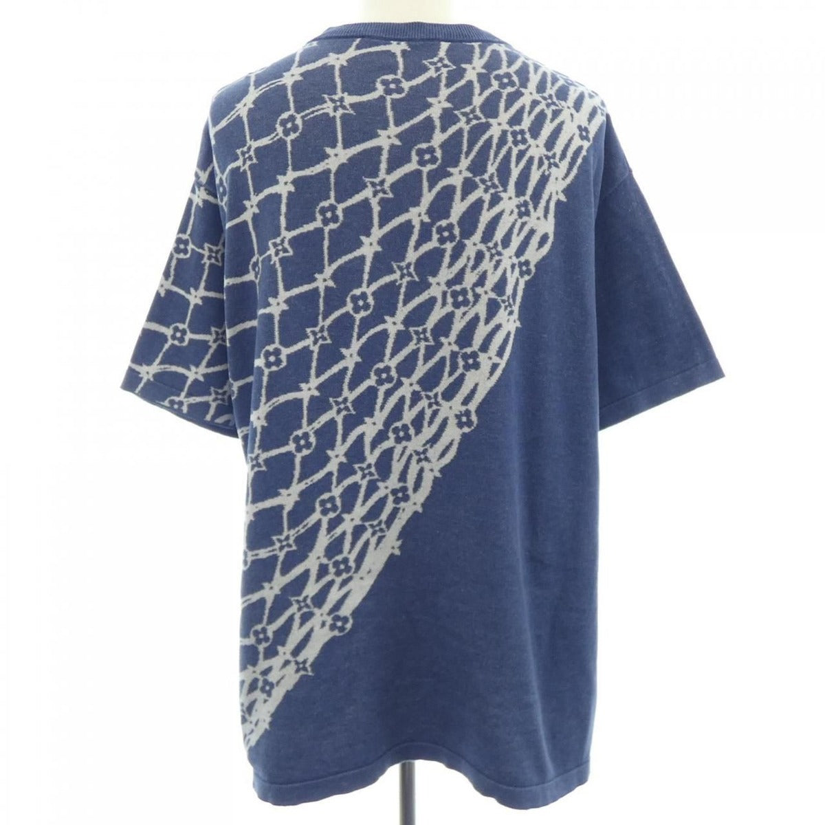 Louis Vuitton Cotton Short Sleeve Boat Neck Knit Sweater — view 2
