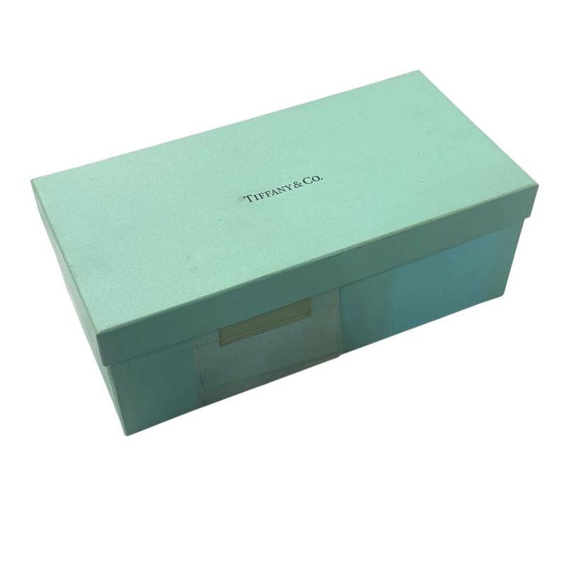 3053 Unused in Storage Tiffany & Co Tiffany & Co Gold Band Mugs Pair Set White