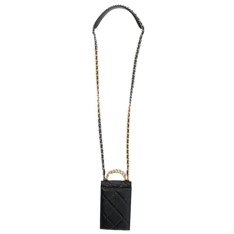 Chanel Coco Mark Phone Case Shoulder Bag Women