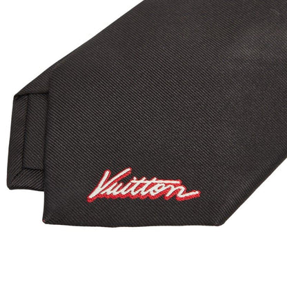 Louis Vuitton Logo M78471 Black Silk Men's Louis Vuitton
