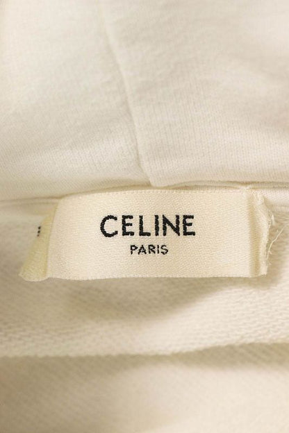 Celine 21AW 2y479052h Logo Studded Checker Pullover Hoodie Men's L