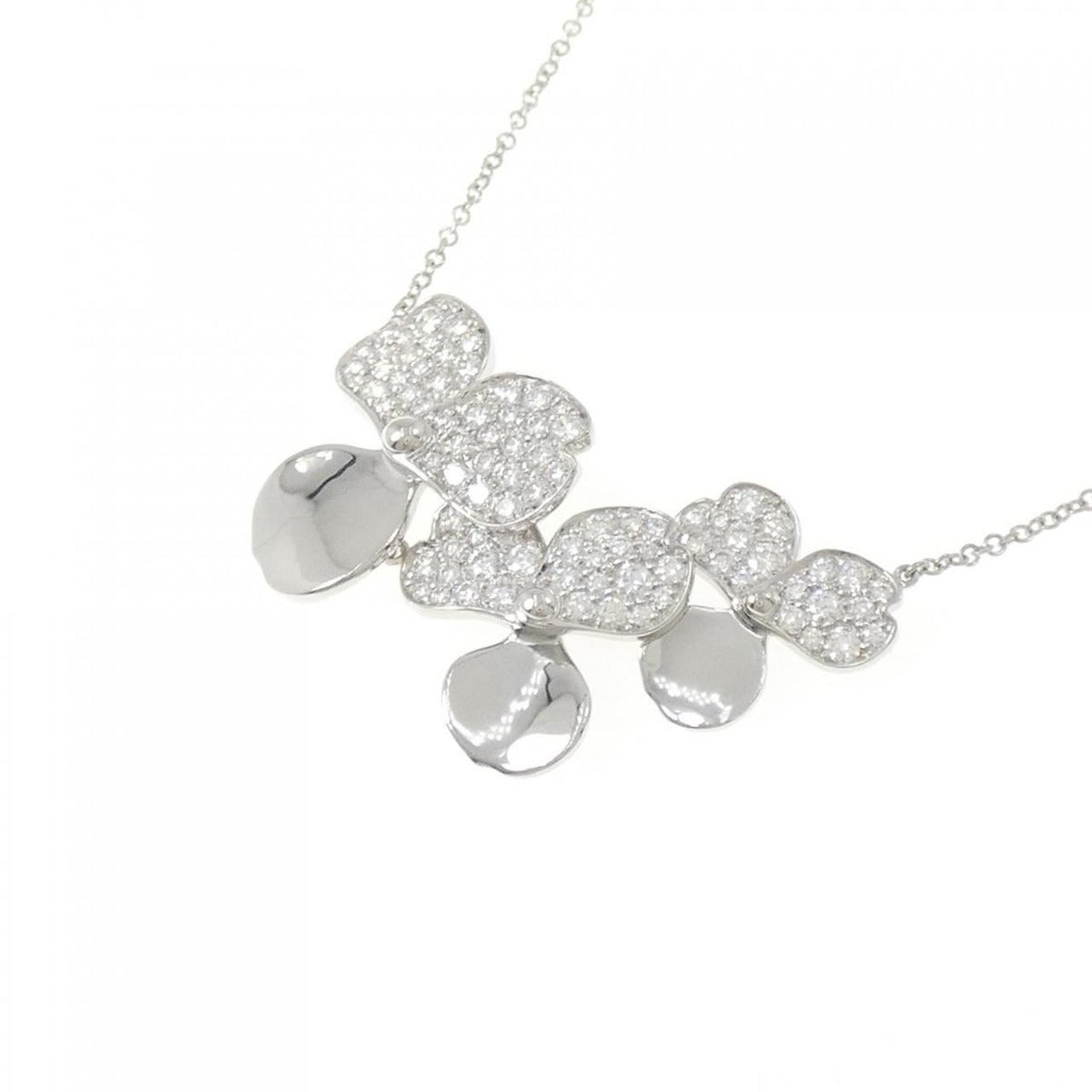 Tiffany & Co Paper Flower Cluster Necklace — view 3