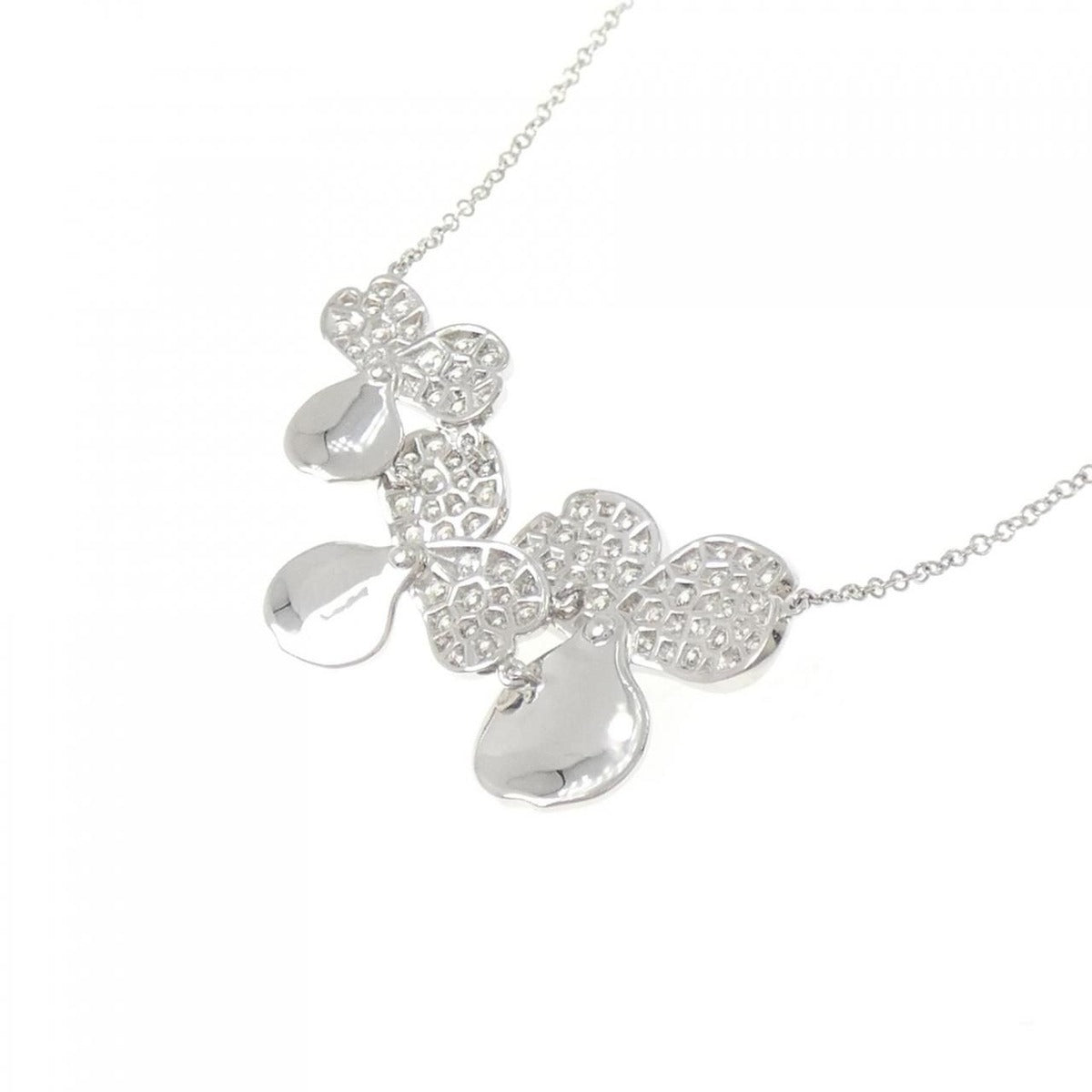 Tiffany & Co Paper Flower Cluster Necklace — view 4