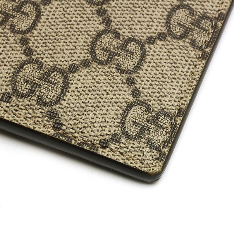 Gucci X Balenciaga Gucci X Balenciaga Zip Card Case 681701 GG Supreme Coin