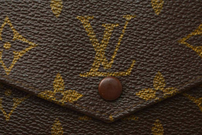 Louis Vuitton Wallet Louis Vuitton Monogram Fold Wallet No.190 Vintage Antique