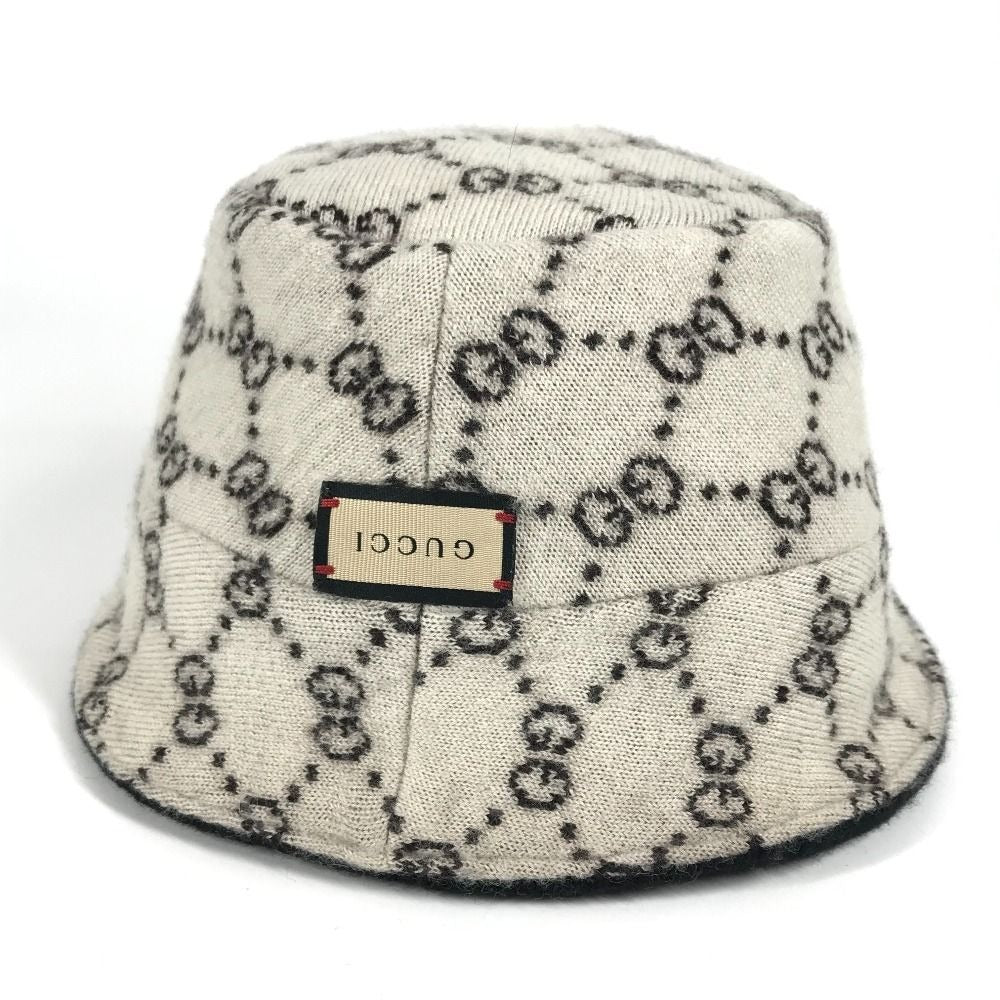 Gucci Hat Double G Wool Black