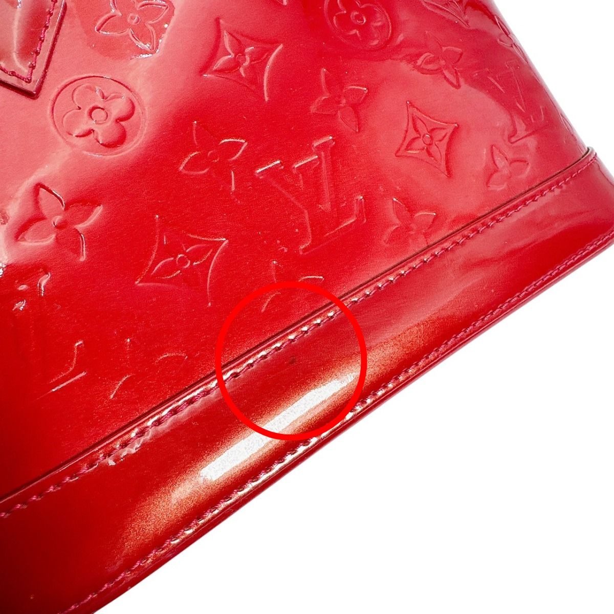 Louis Vuitton Monogram 2-Way Bag Alma BB Handbag Pomme