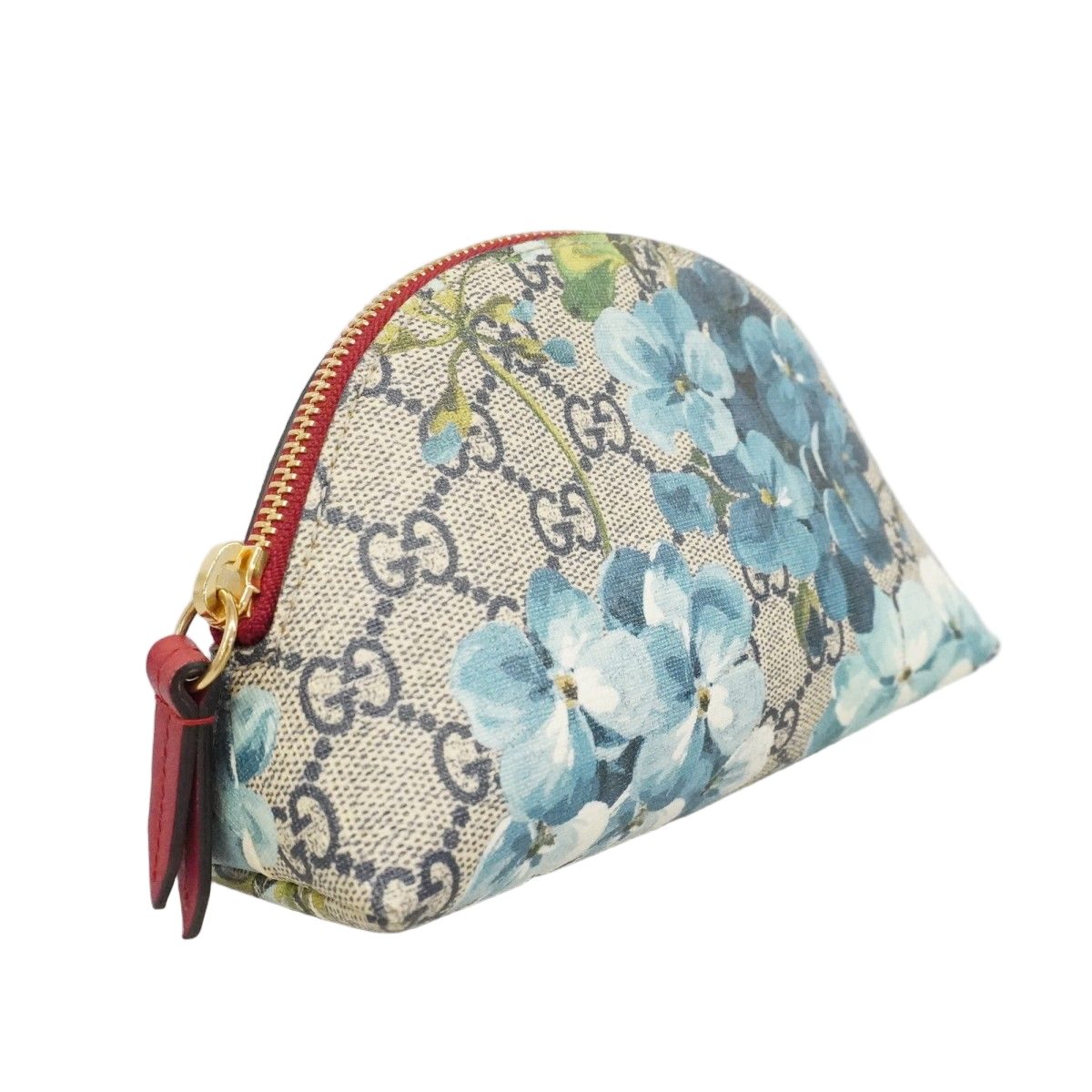 Gucci Pouch GG Blue Mus Gold — view 2