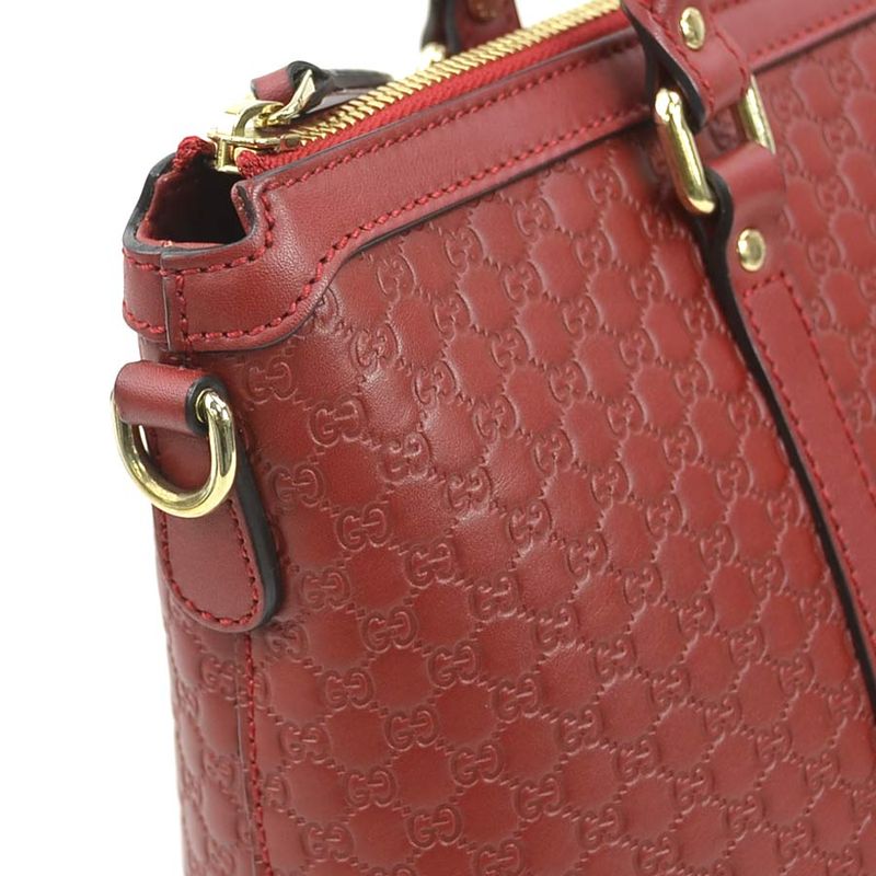 Gucci Shoulder Bag Handbag Micro Guccissima 449656