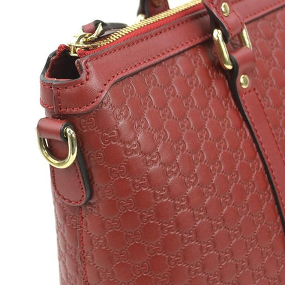 Gucci Shoulder Bag Handbag Micro Guccissima 449656