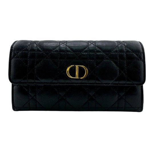 Dior Long Wallet Black