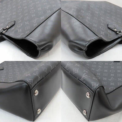 Louis Vuitton Grand Sac M44733 Monogram Eclipse Tote Bag Black Gray -