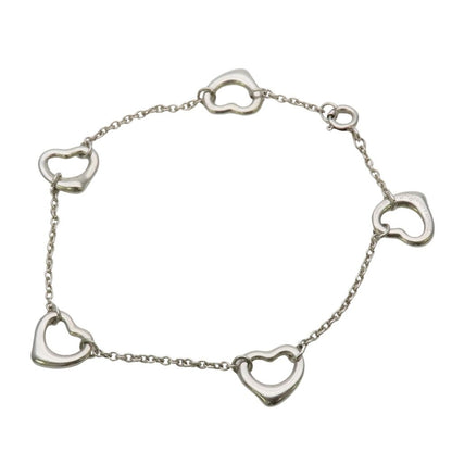 Tiffany & Co Bracelet Open Heart Silver Elsa Peretti